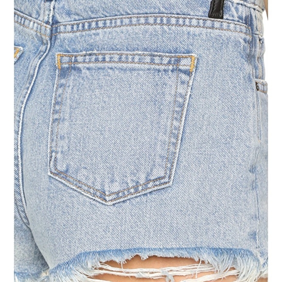 Denim X Alexander Wang
Bite High Rise Frayed Short - Picture 4 of 7